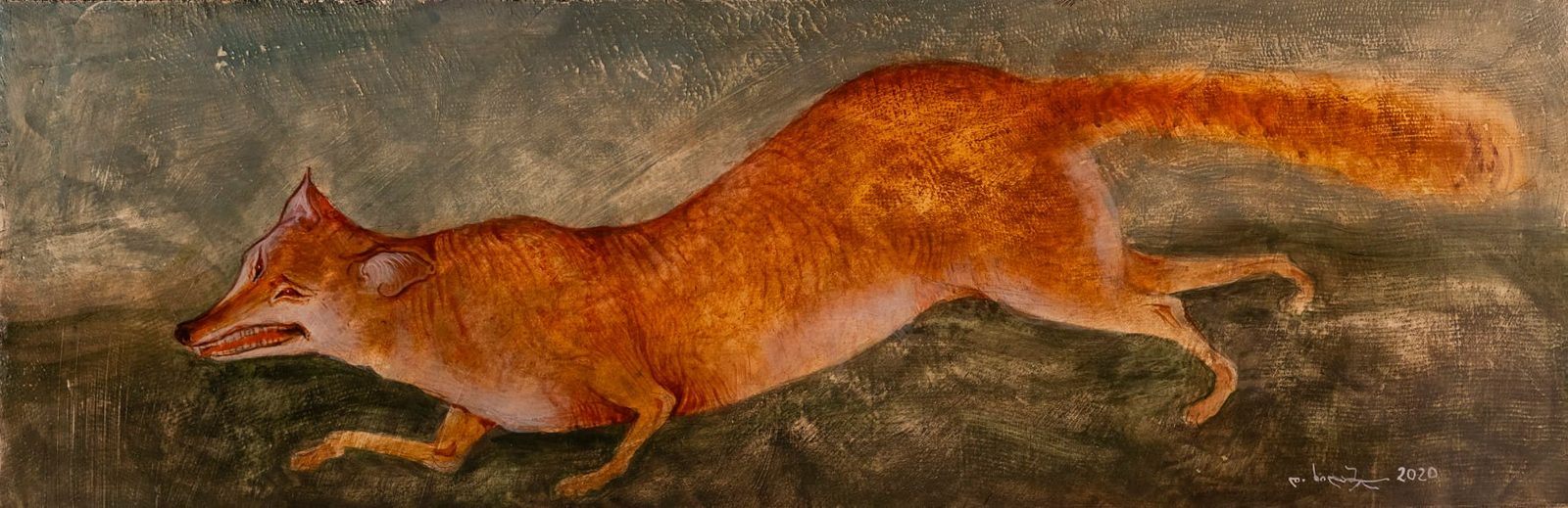 Painting 2021-5 — original painting for sale by Georgian artist David Khidasheli