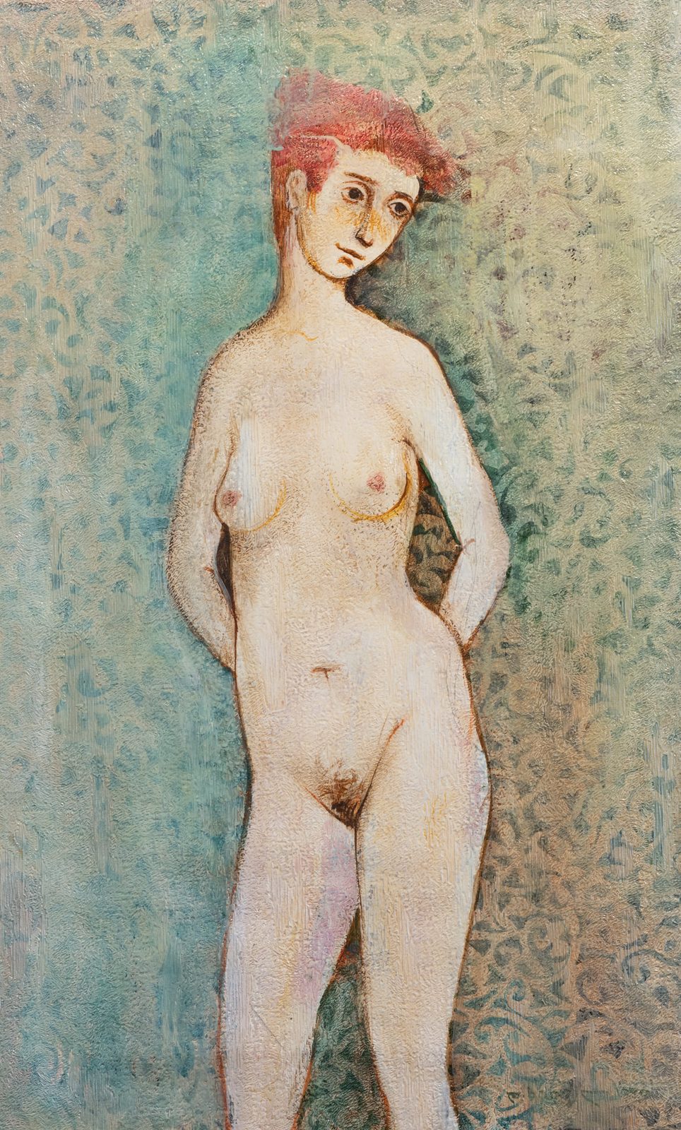 Painting 2021-6 — original painting for sale by Georgian artist David Khidasheli