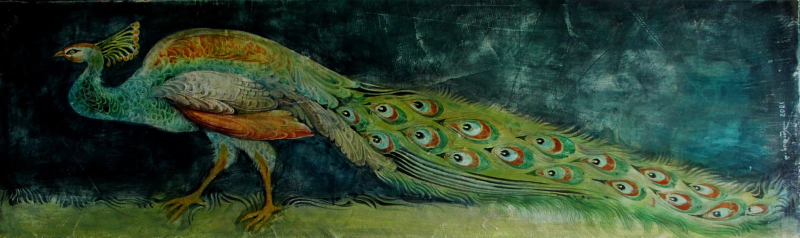 Painting 2021-17 — original painting for sale by Georgian artist David Khidasheli