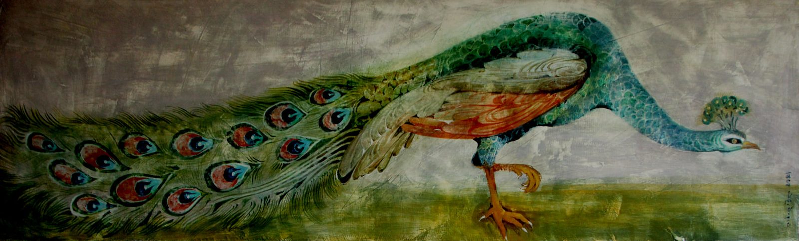 Painting 2021-18 — original painting for sale by Georgian artist David Khidasheli