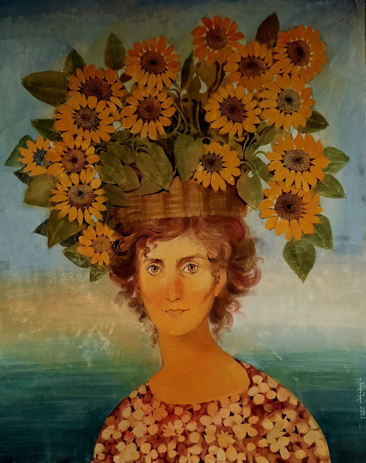 Painting 2021-23 — original painting for sale by Georgian artist David Khidasheli