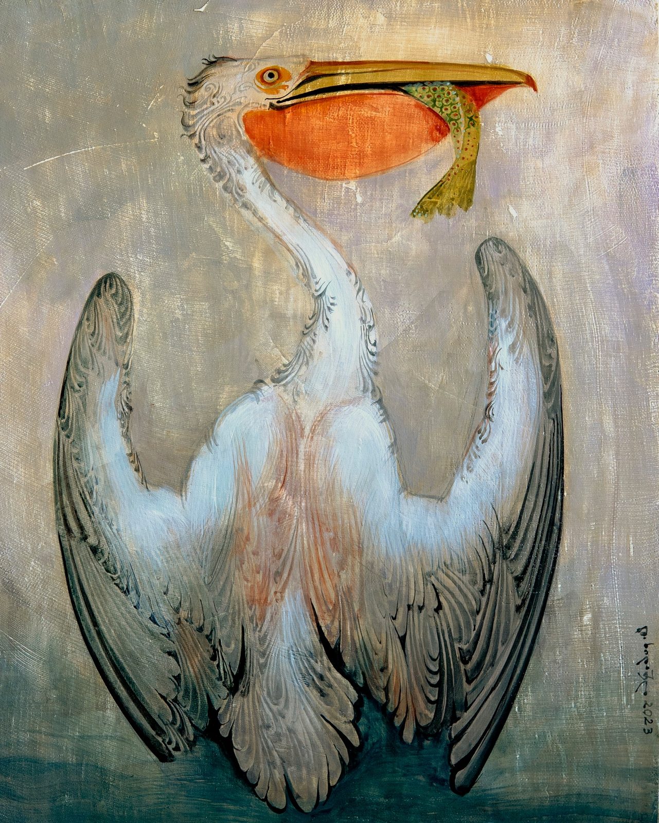 Painting 2021-40 — original painting for sale by Georgian artist David Khidasheli