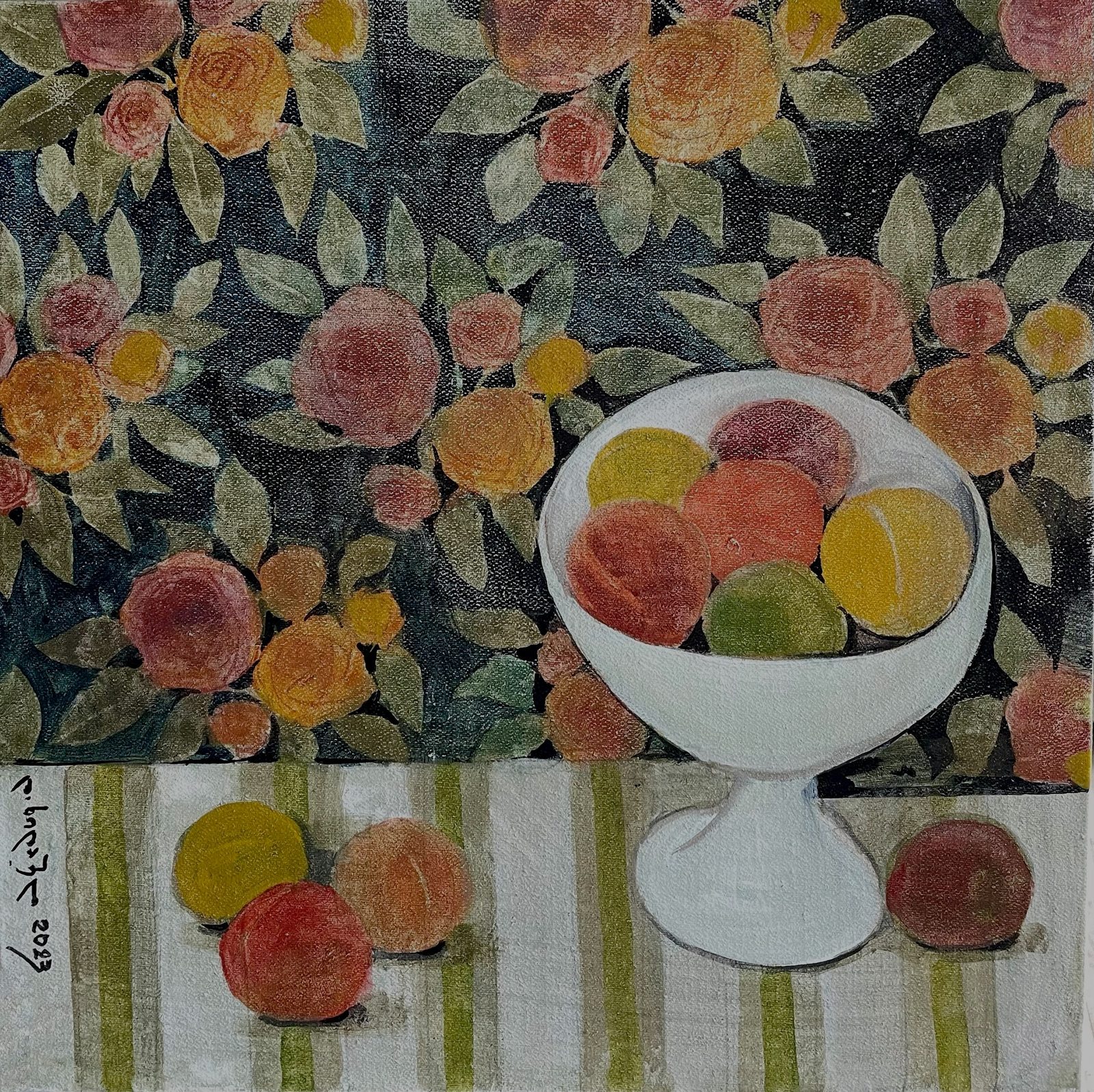 Painting 2021-47 — original painting for sale by Georgian artist David Khidasheli