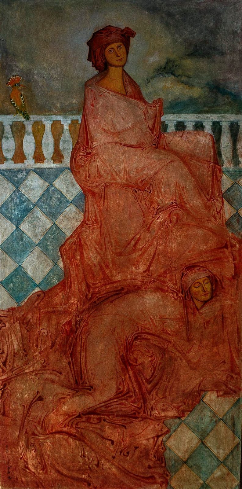 Painting 2021-51 — original painting for sale by Georgian artist David Khidasheli