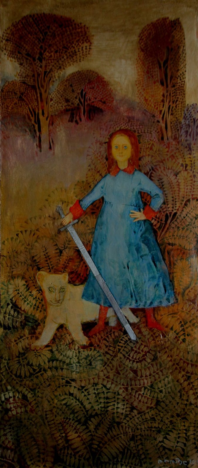 Painting 2021-55 — original painting for sale by Georgian artist David Khidasheli