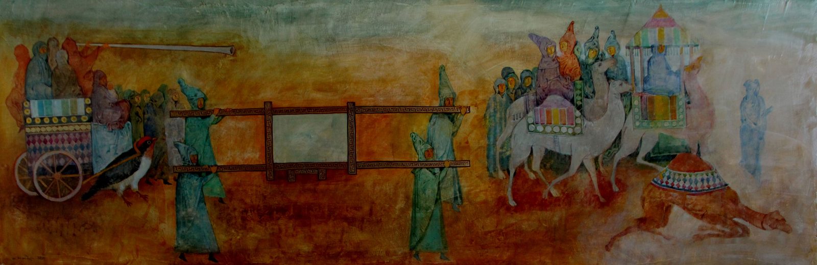 Painting 2021-61 — original painting for sale by Georgian artist David Khidasheli