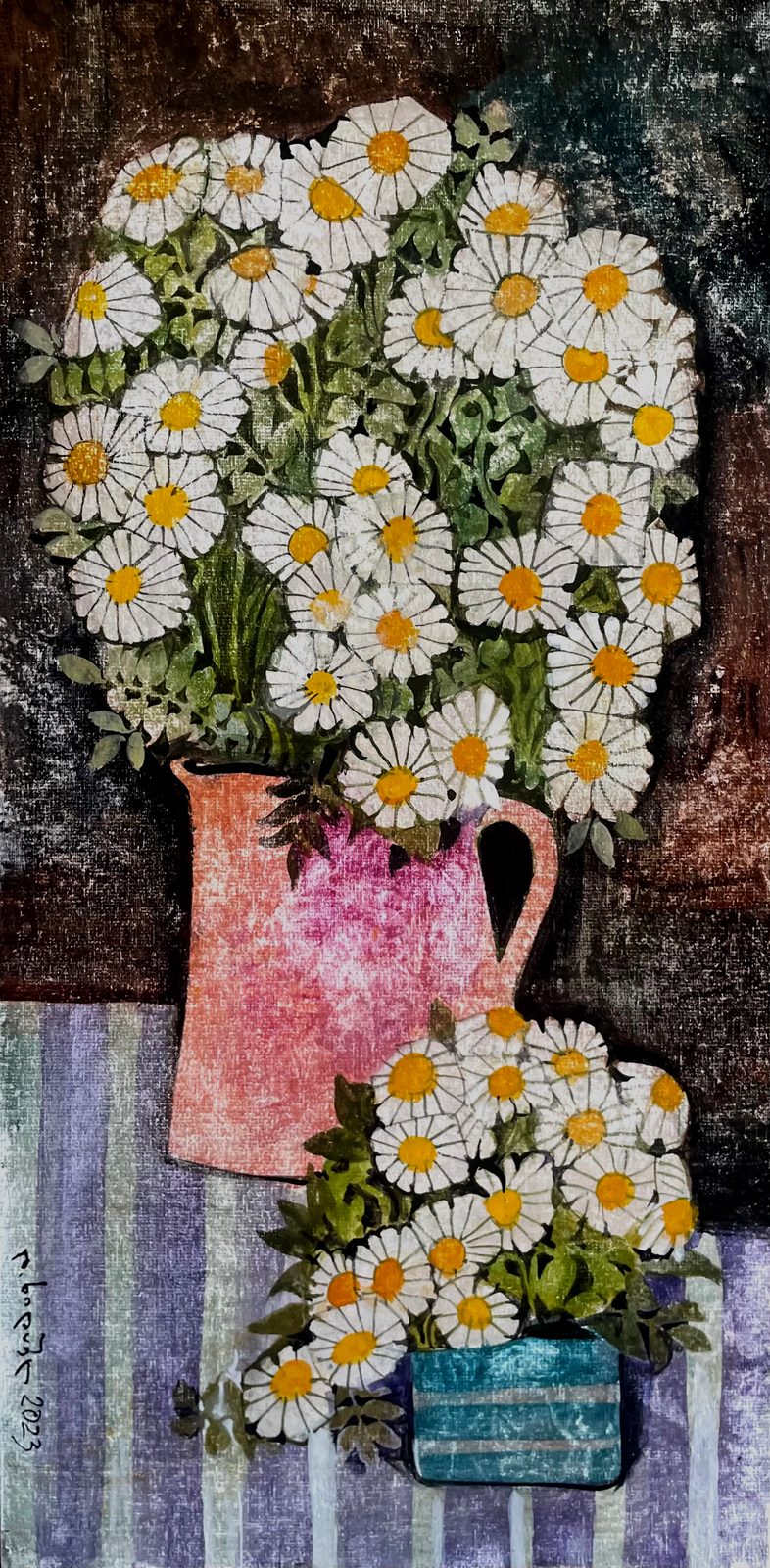 Painting 2021-98 — original painting for sale by Georgian artist David Khidasheli