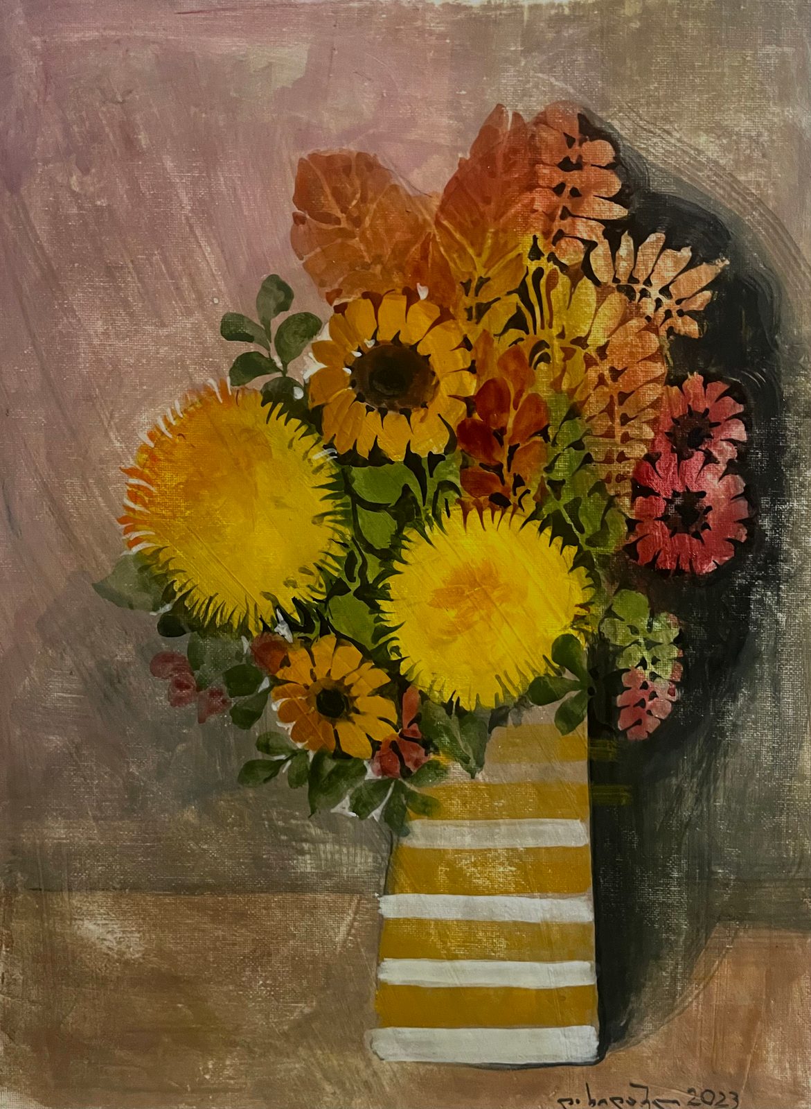 Painting 2021-101 — original painting for sale by Georgian artist David Khidasheli