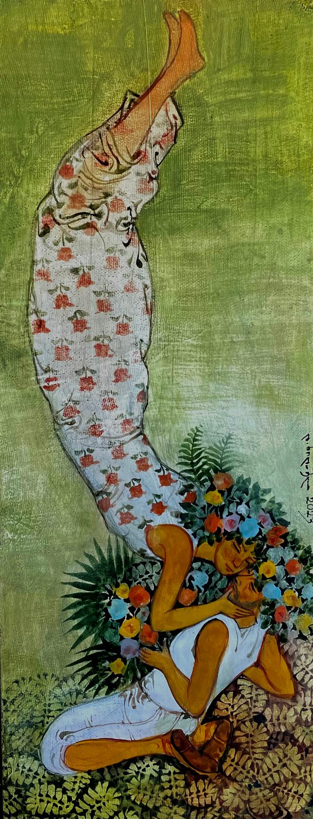 Painting 2021-75 — original painting for sale by Georgian artist David Khidasheli