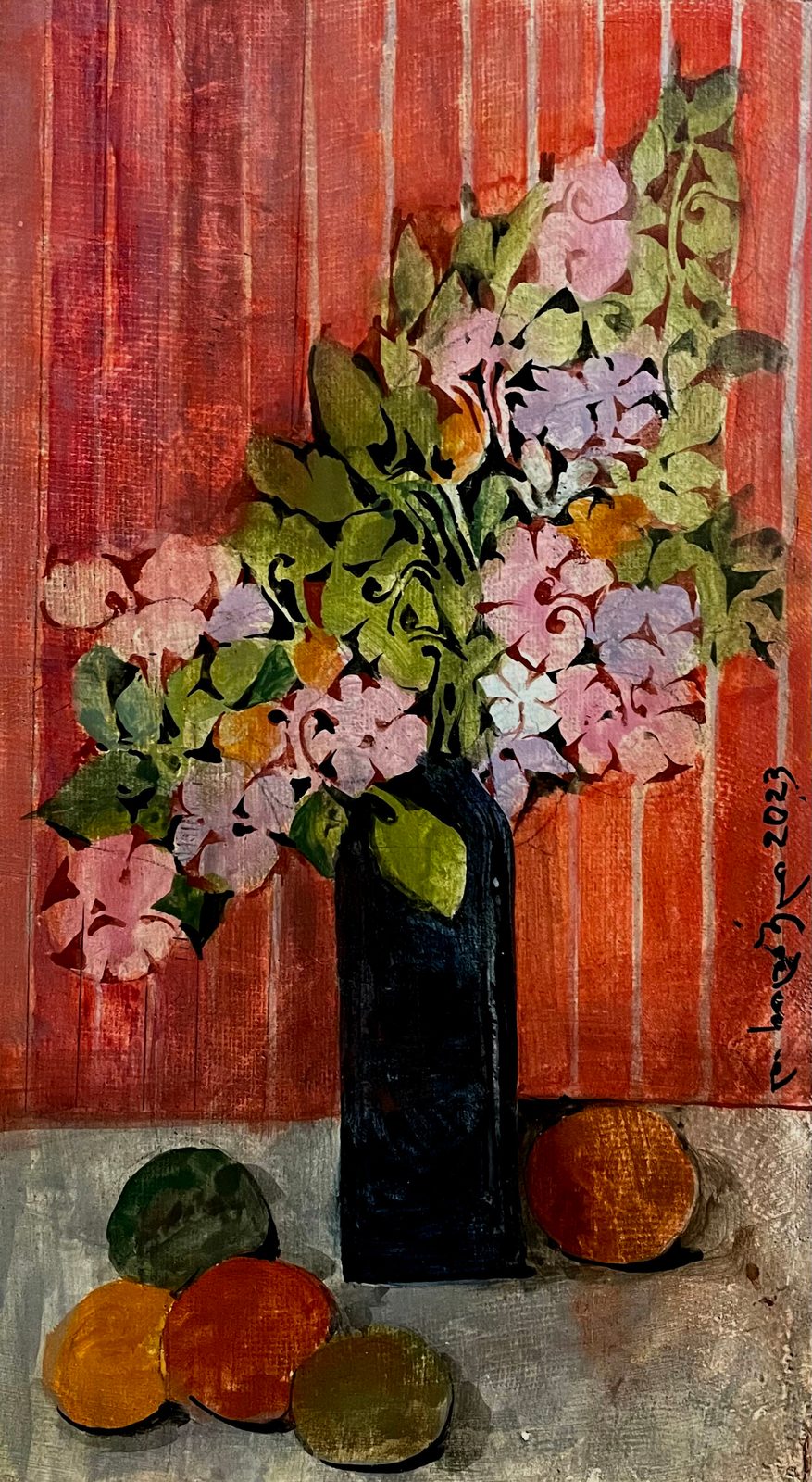 Painting 2021-83 — original painting for sale by Georgian artist David Khidasheli