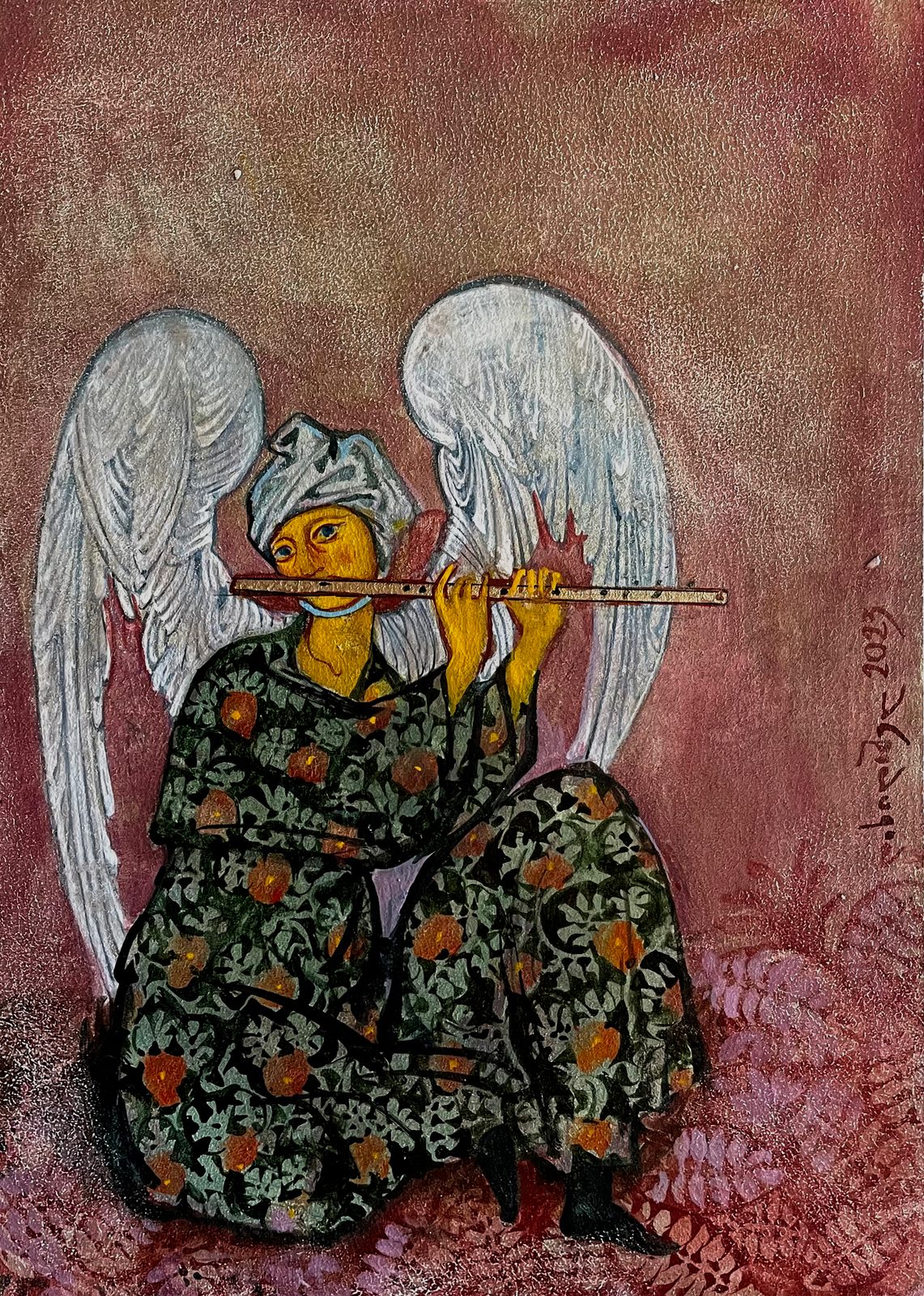 Painting 2021-85 — original painting for sale by Georgian artist David Khidasheli