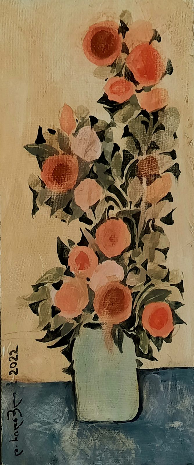 Painting 2022-119 — original painting for sale by Georgian artist David Khidasheli