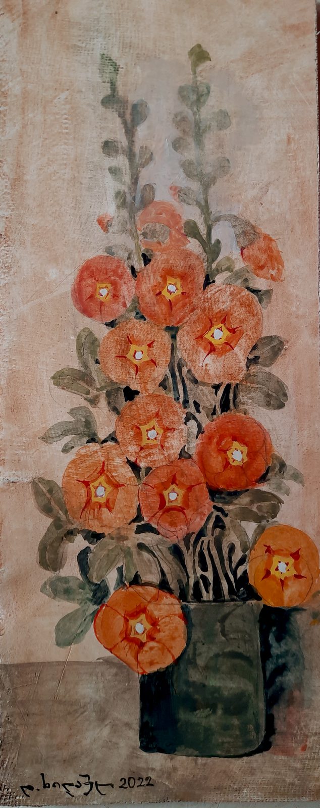 Painting 2022-124 — original painting for sale by Georgian artist David Khidasheli