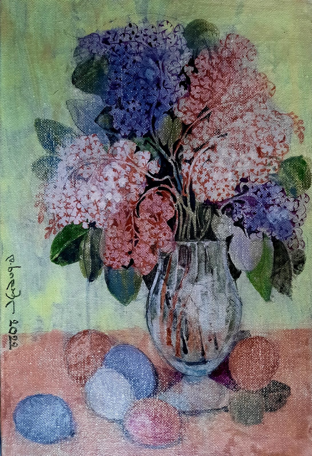 Painting 2022-126 — original painting for sale by Georgian artist David Khidasheli