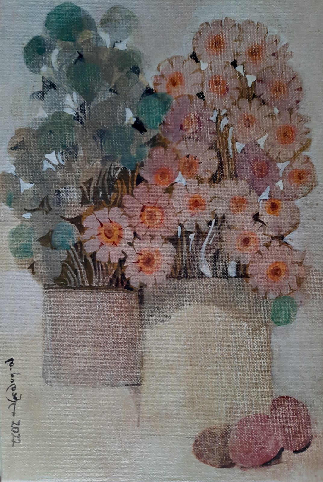 Painting 2022-129 — original painting for sale by Georgian artist David Khidasheli