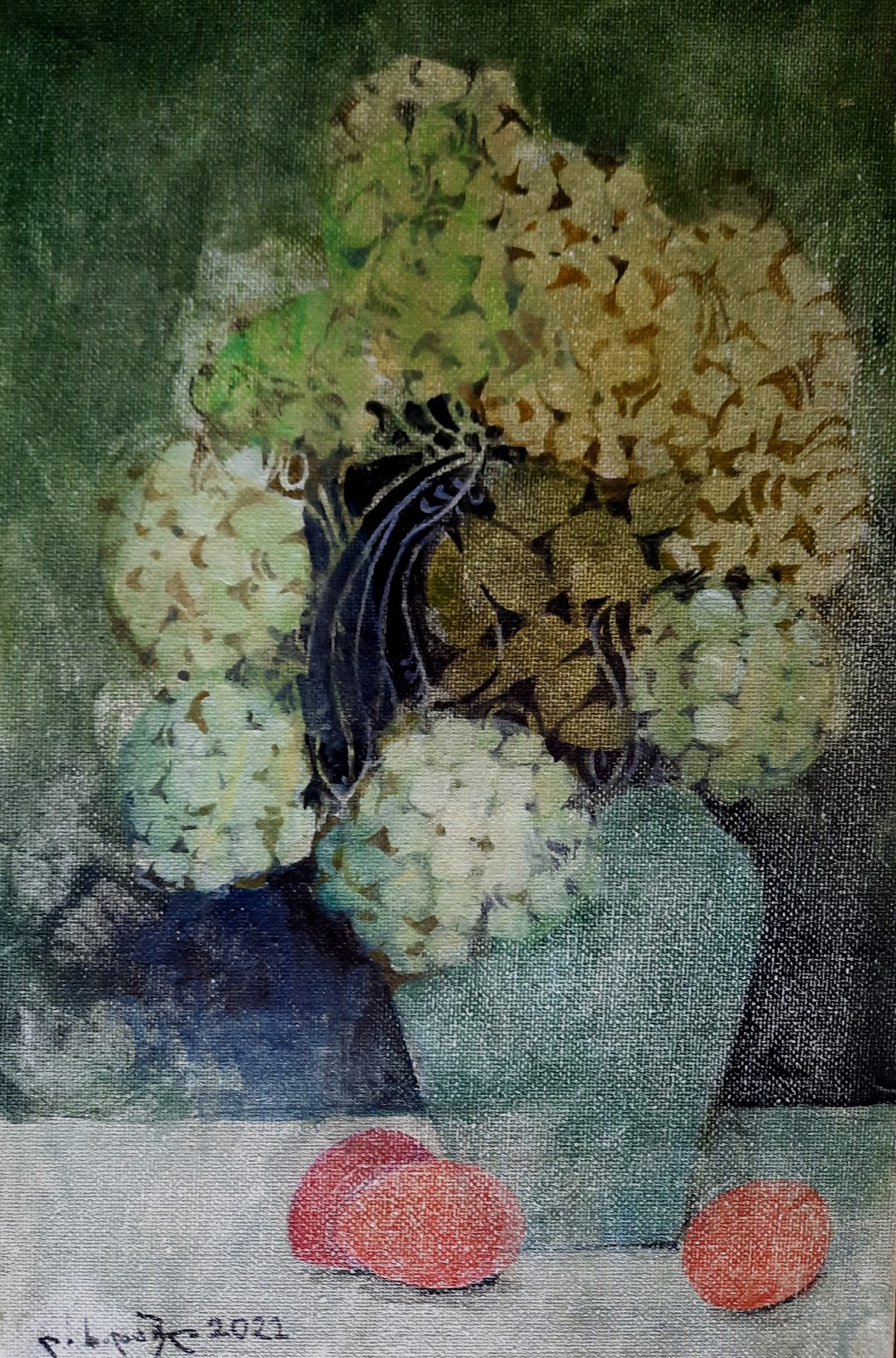 Painting 2022-130 — original painting for sale by Georgian artist David Khidasheli