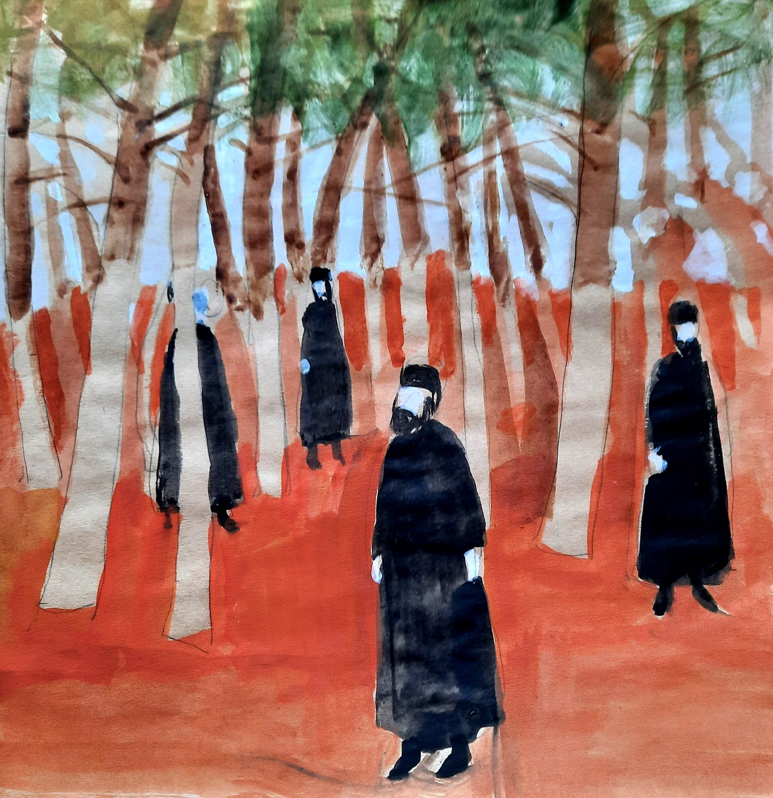 Painting 2022-131 — original painting for sale by Georgian artist David Khidasheli