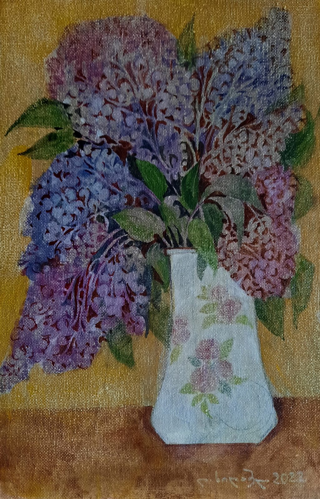 Painting 2022-137 — original painting for sale by Georgian artist David Khidasheli