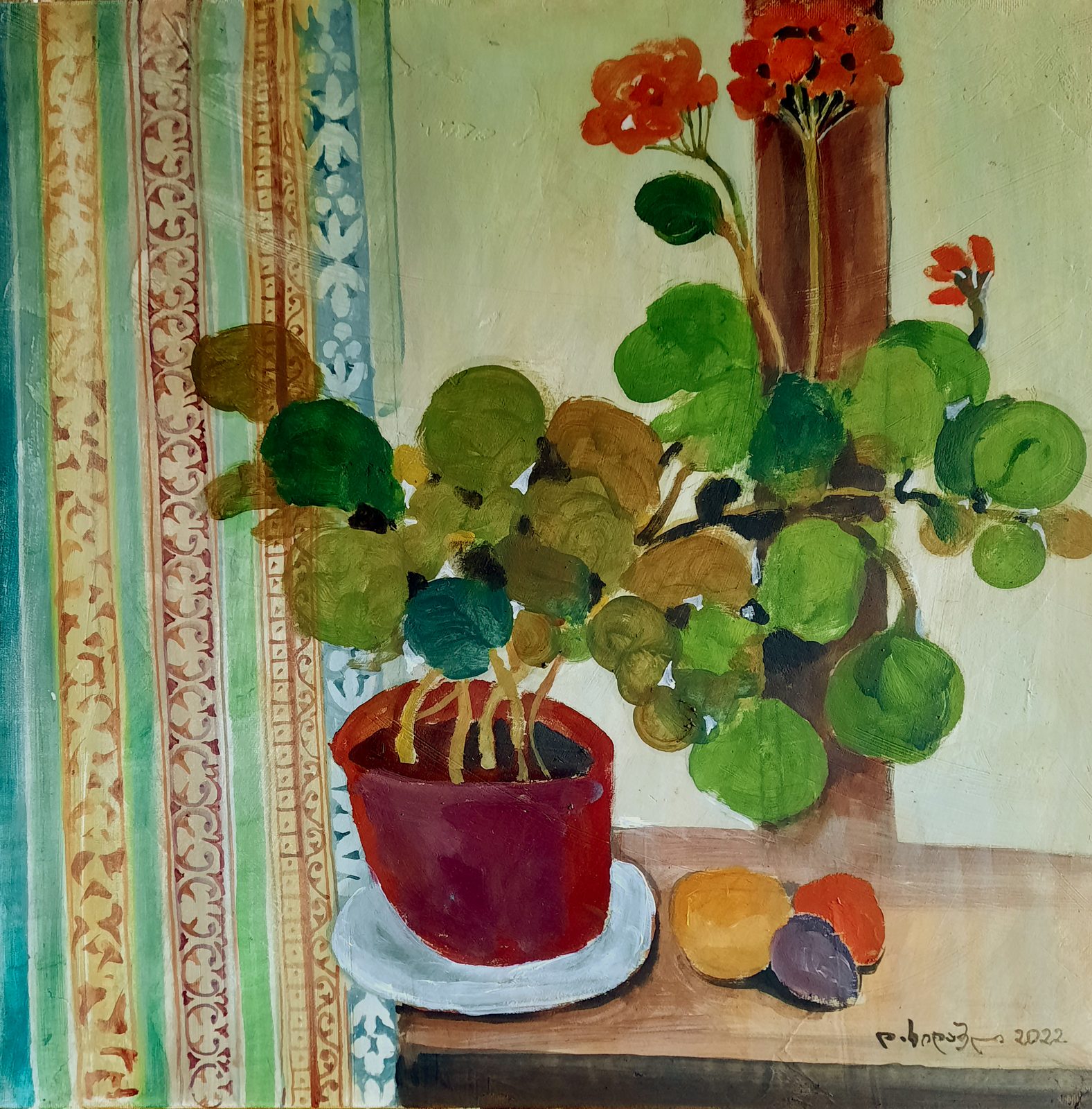 Painting 2022-154 — original painting for sale by Georgian artist David Khidasheli