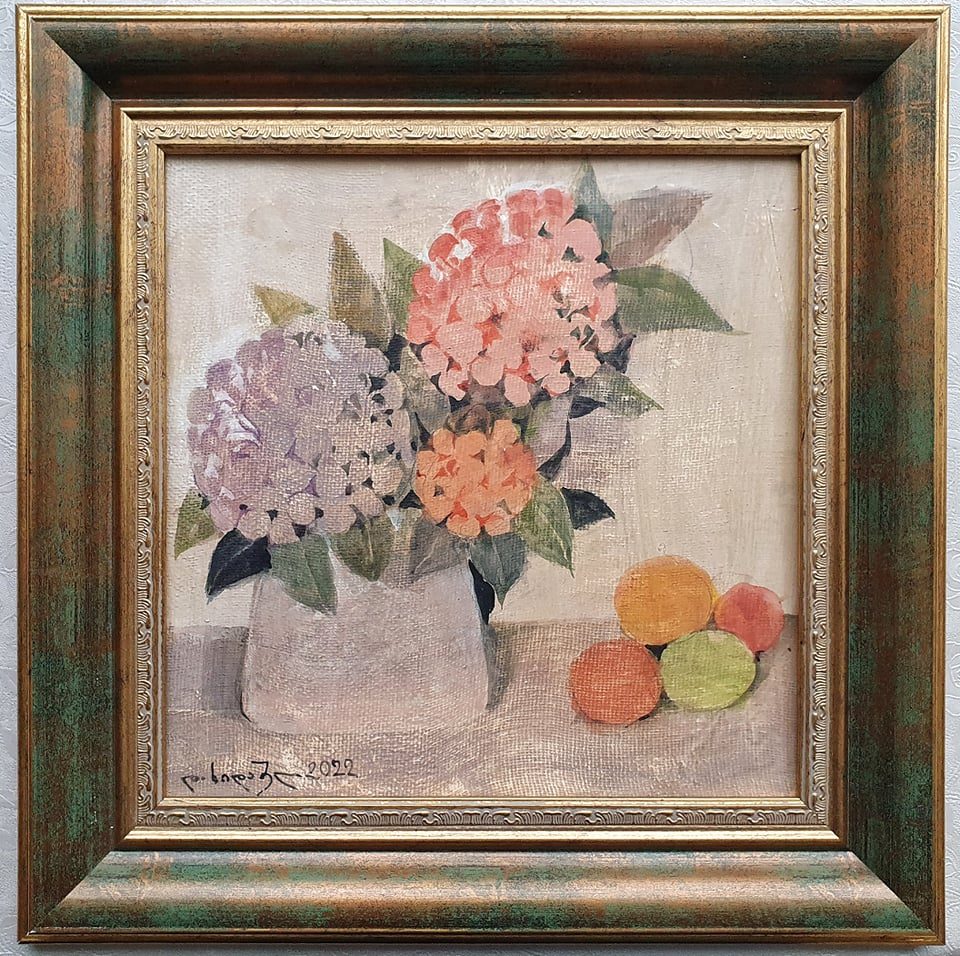 Painting 2022-175 — original painting for sale by Georgian artist David Khidasheli