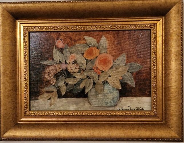 Painting 2022-177 — original painting for sale by Georgian artist David Khidasheli