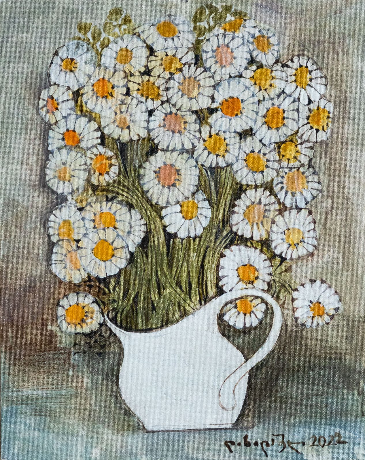 Painting 2022-193 — original painting for sale by Georgian artist David Khidasheli