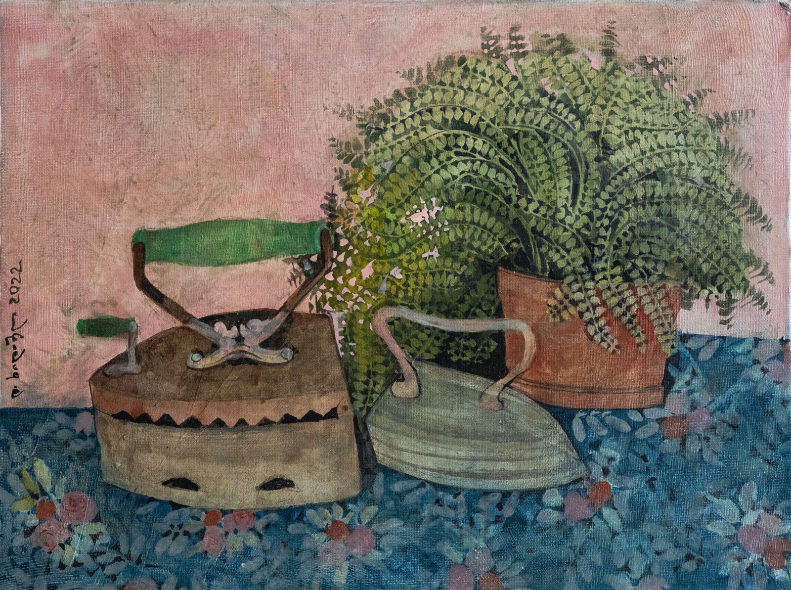 Painting 2022-194 — original painting for sale by Georgian artist David Khidasheli