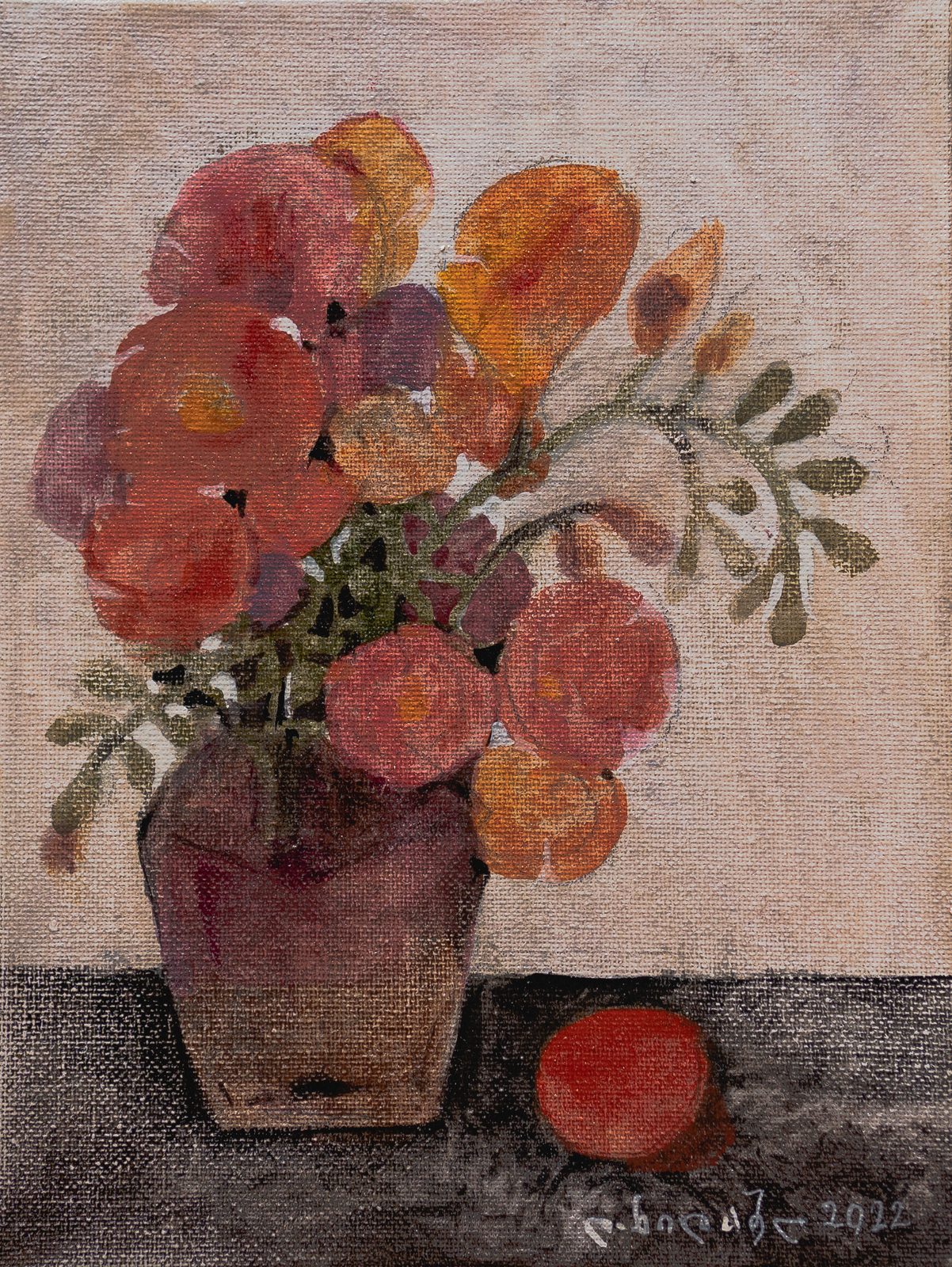 Painting 2022-202 — original painting for sale by Georgian artist David Khidasheli