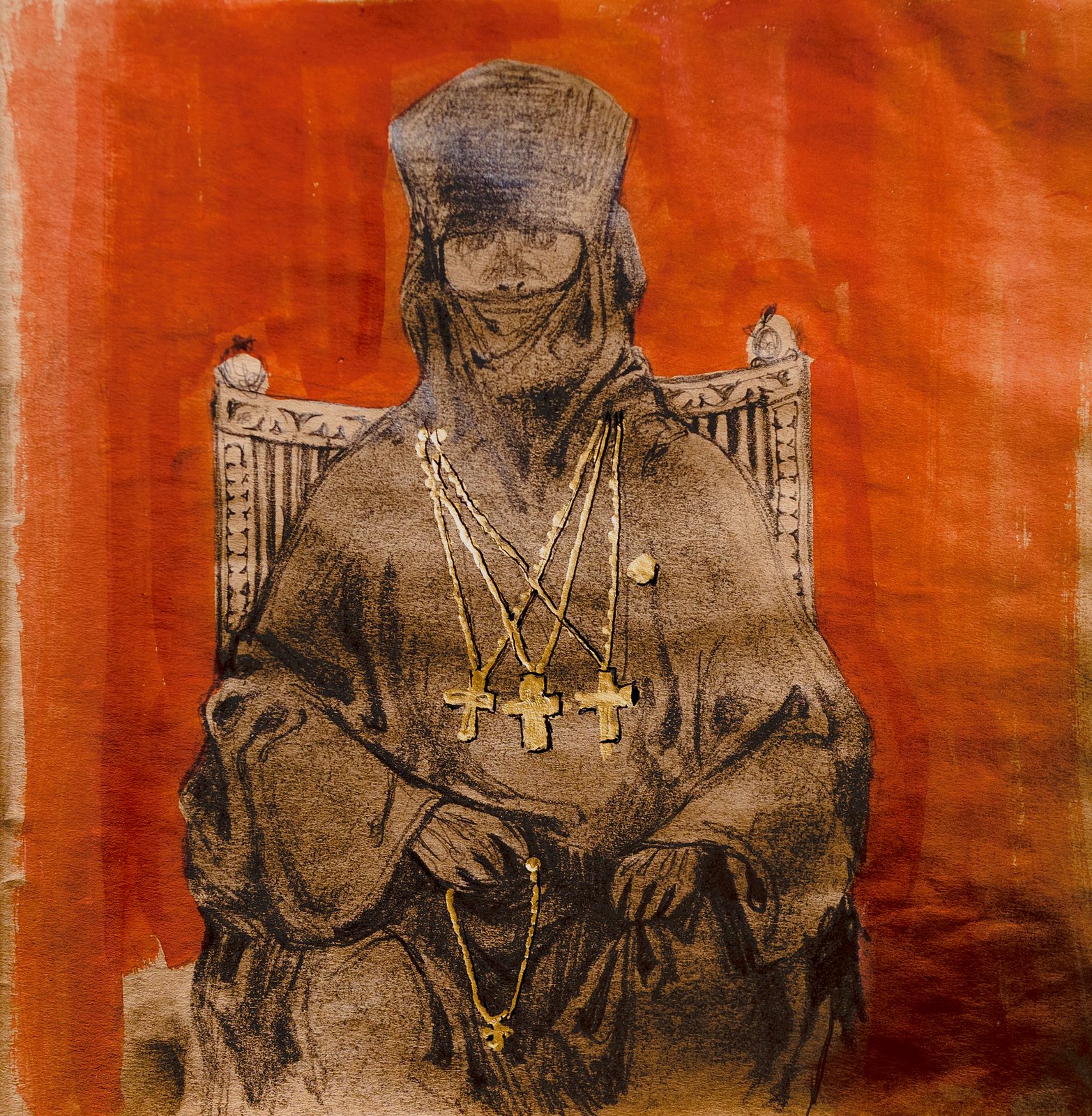 Painting 2022-206 — original painting for sale by Georgian artist David Khidasheli