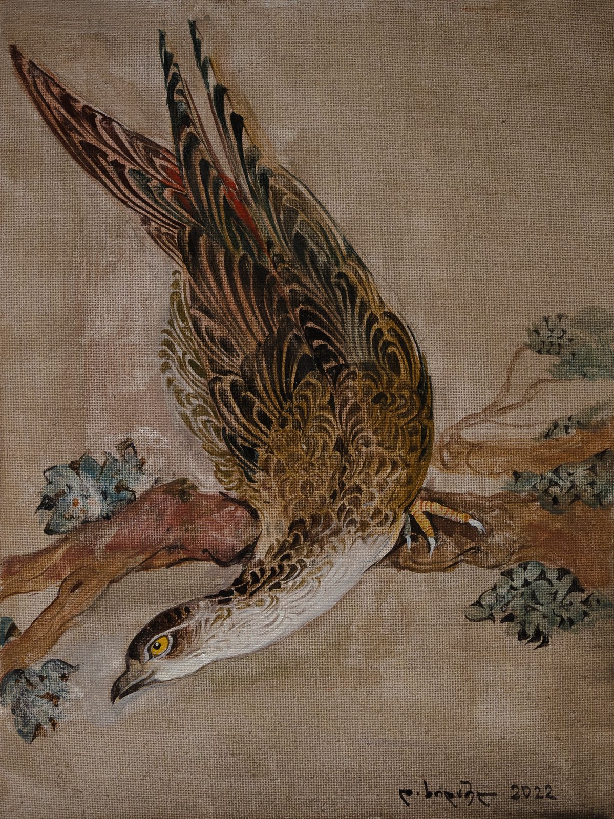 Painting 2022-211 — original painting for sale by Georgian artist David Khidasheli