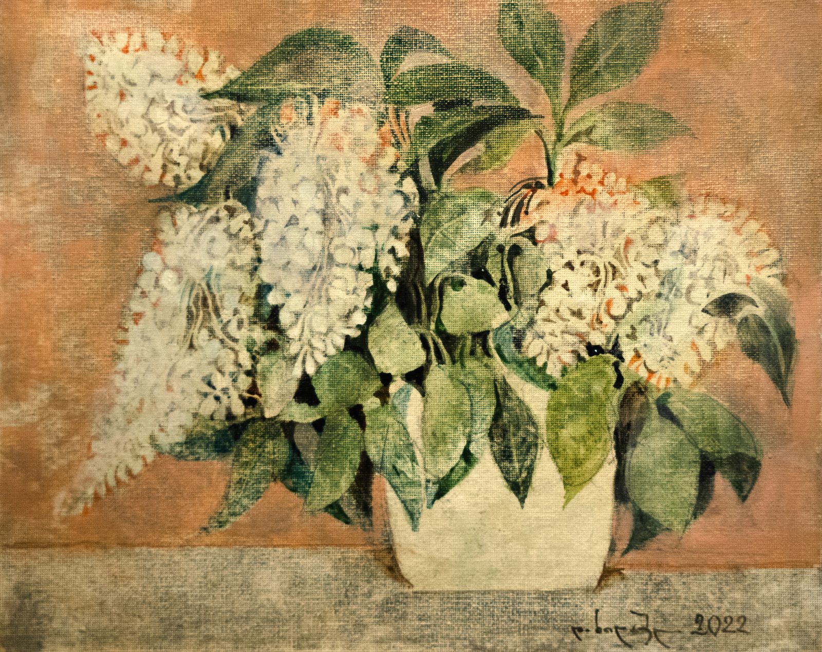 Painting 2022-218 — original painting for sale by Georgian artist David Khidasheli