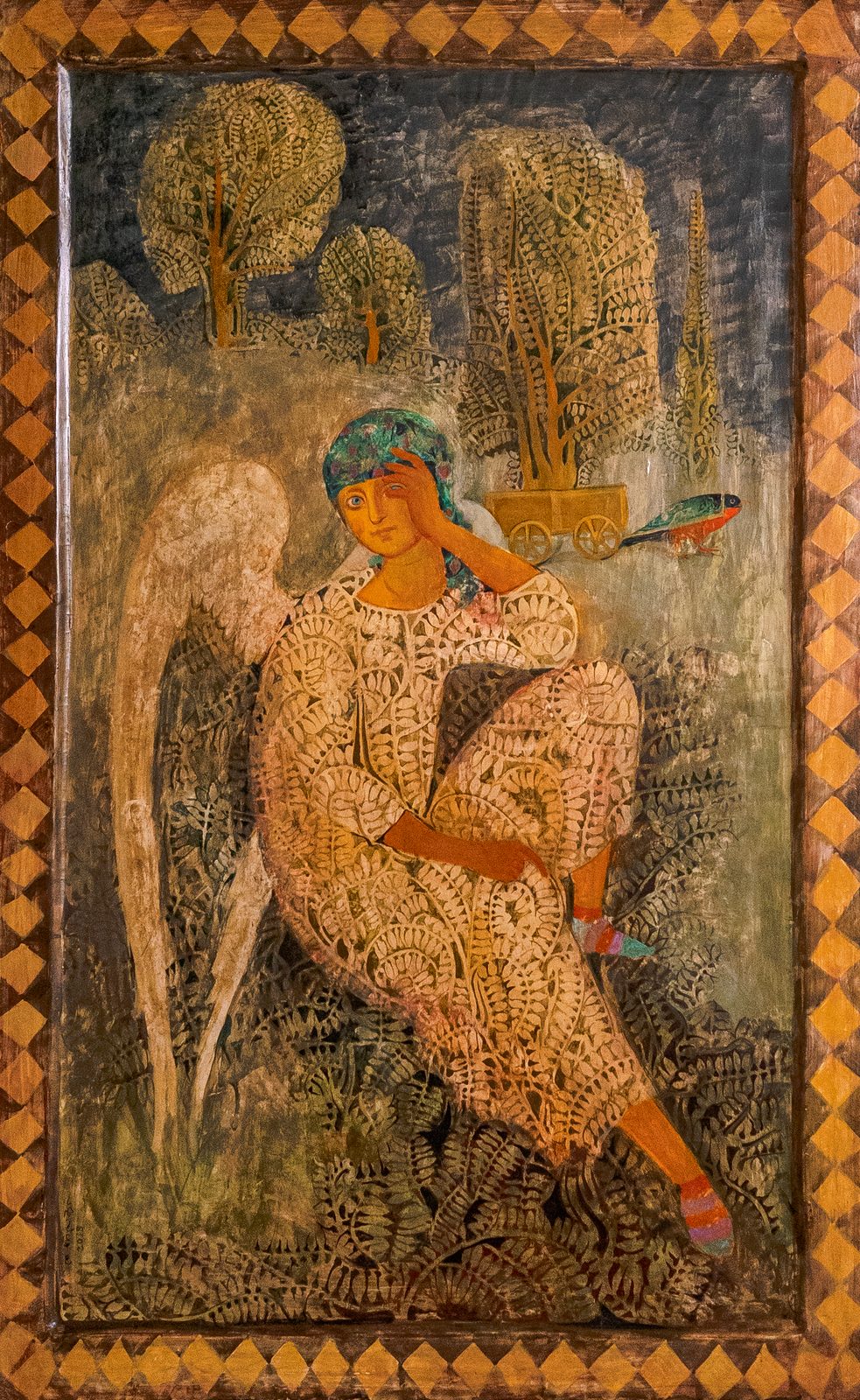 Painting 2022-220 — original painting for sale by Georgian artist David Khidasheli