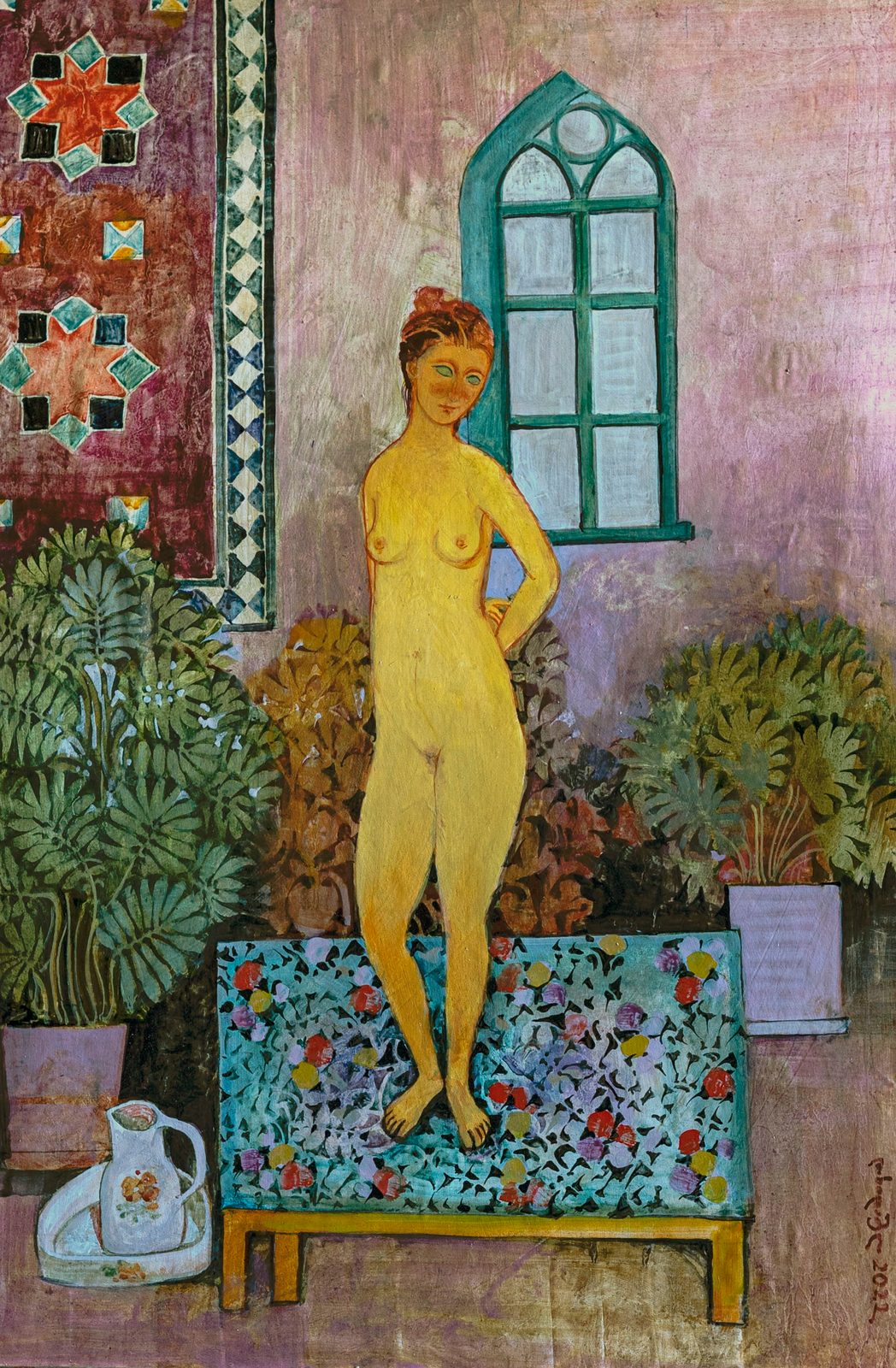 Painting 2022-226 — original painting for sale by Georgian artist David Khidasheli