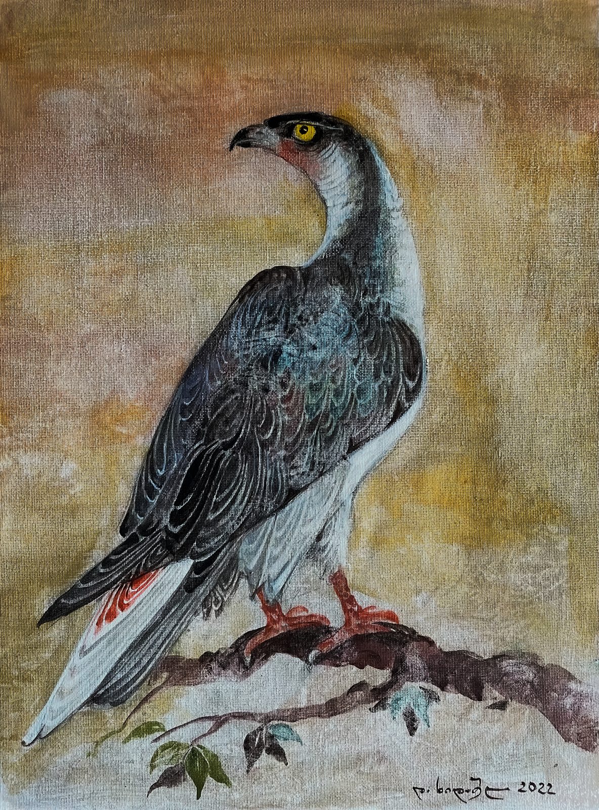 Painting 2022-196 — original painting for sale by Georgian artist David Khidasheli