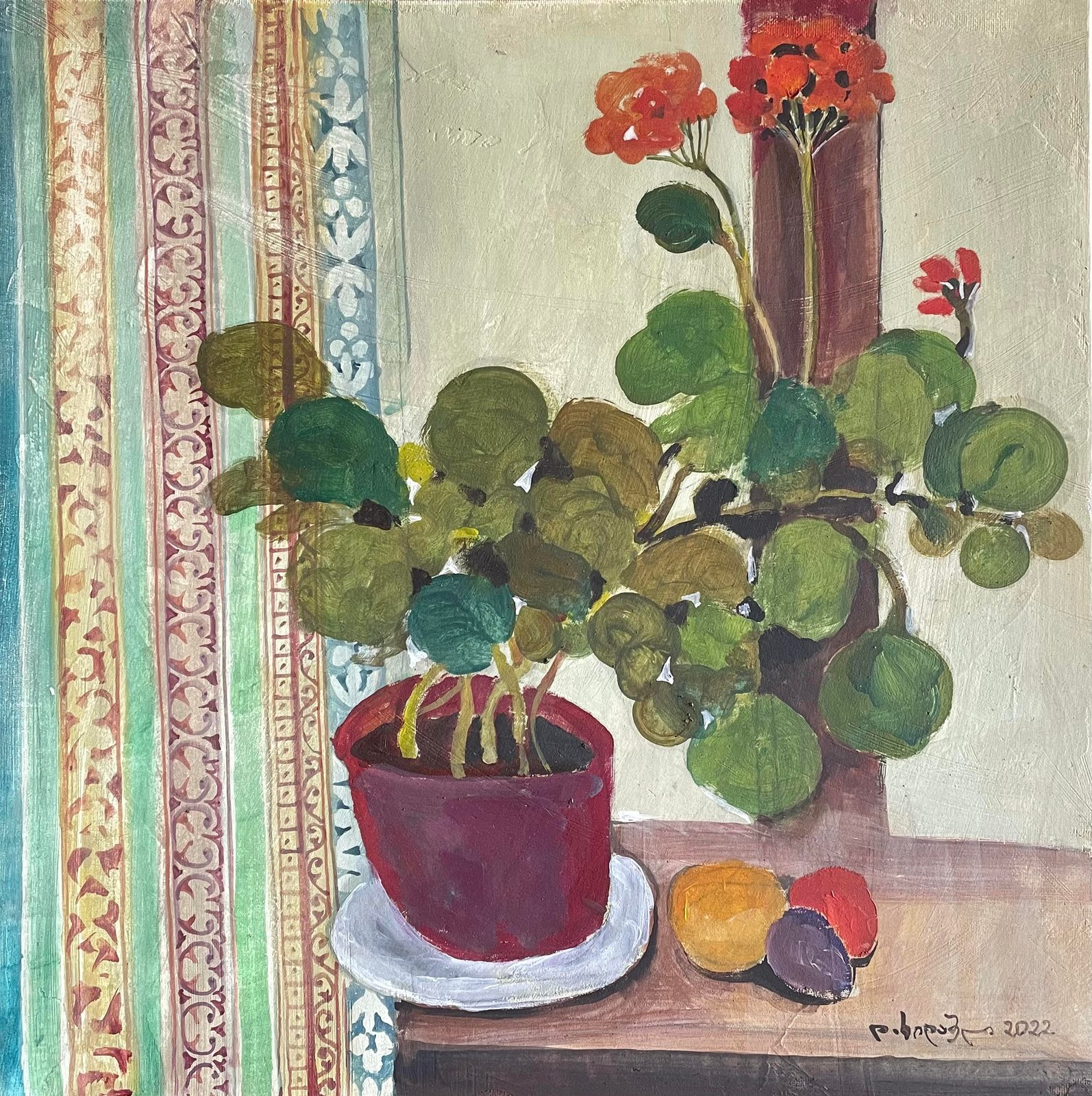 Painting 2022-256 — original painting for sale by Georgian artist David Khidasheli