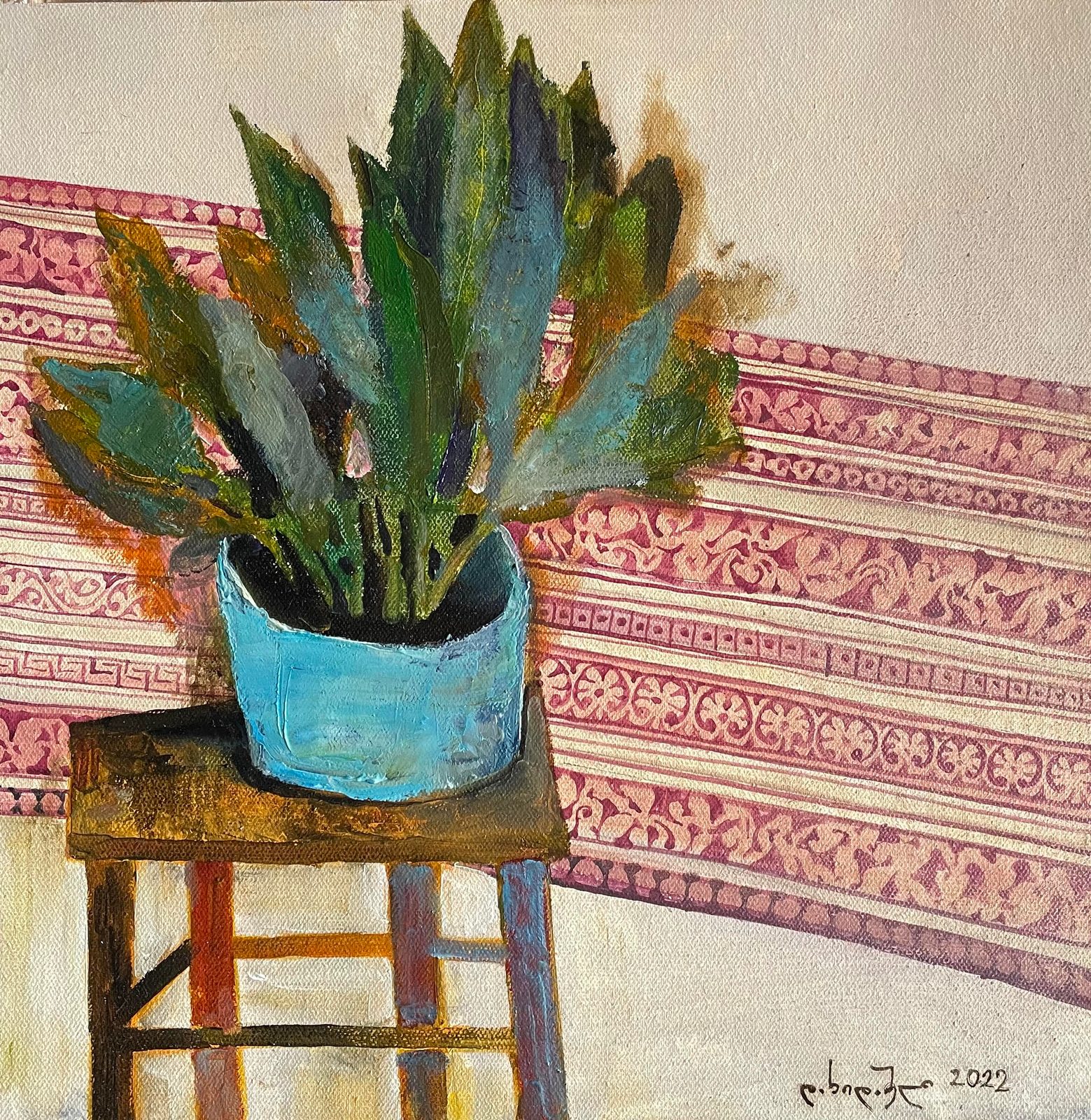 Painting 2022-257 — original painting for sale by Georgian artist David Khidasheli