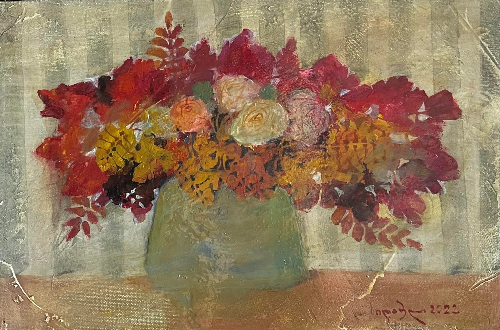 Painting 2022-262 — original painting for sale by Georgian artist David Khidasheli