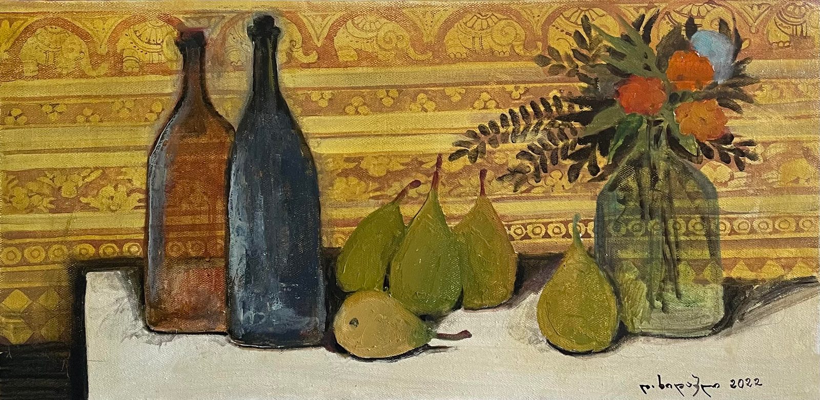 Painting 2022-263 — original painting for sale by Georgian artist David Khidasheli