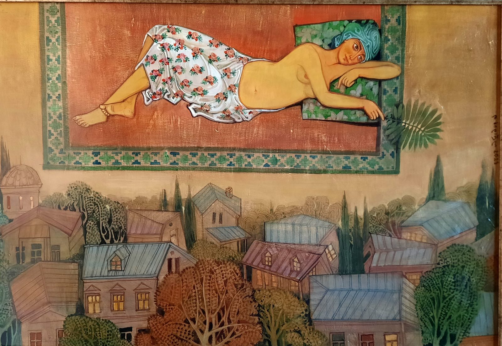 Painting 2023-272 — original painting for sale by Georgian artist David Khidasheli