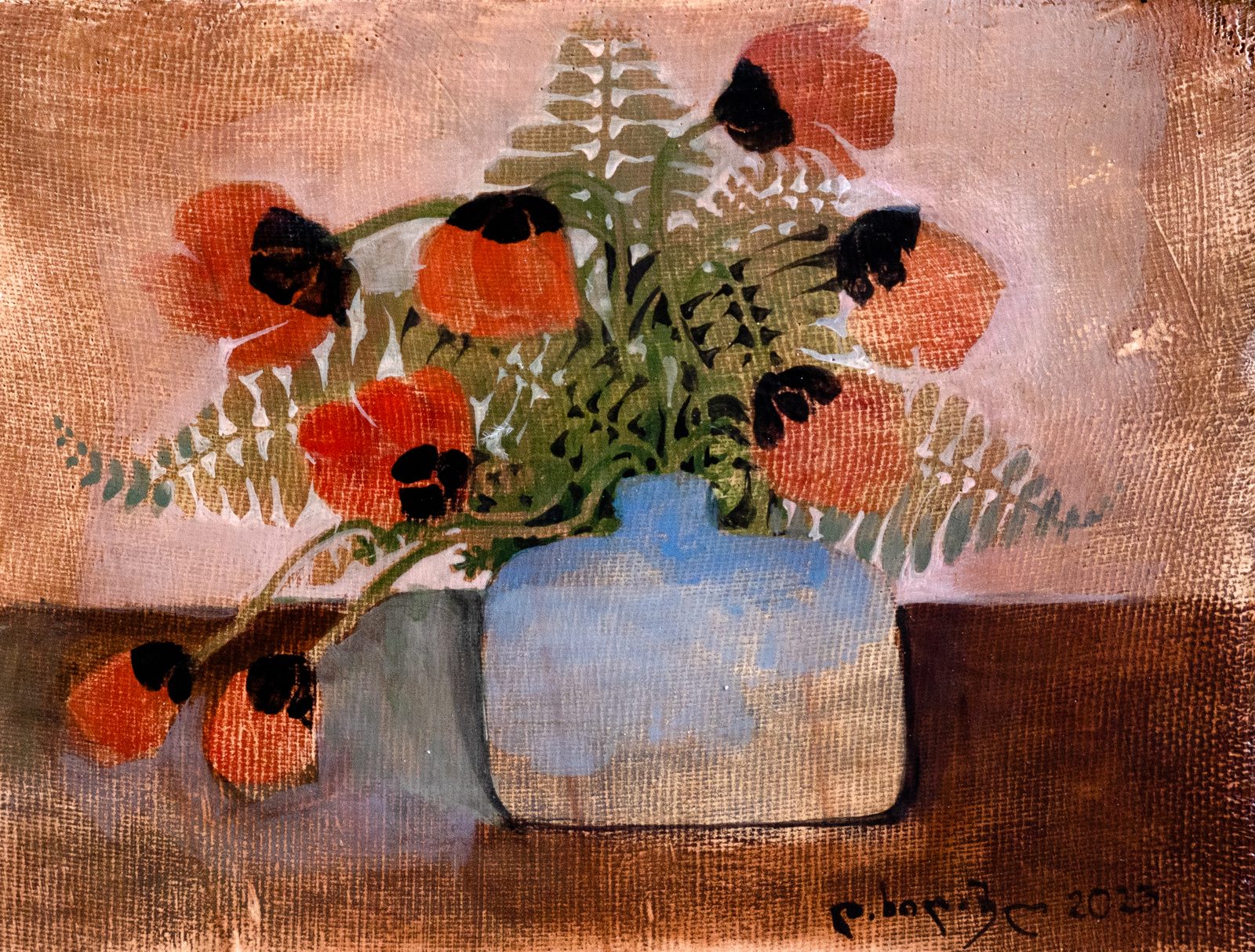 Painting 2023-335 — original painting for sale by Georgian artist David Khidasheli