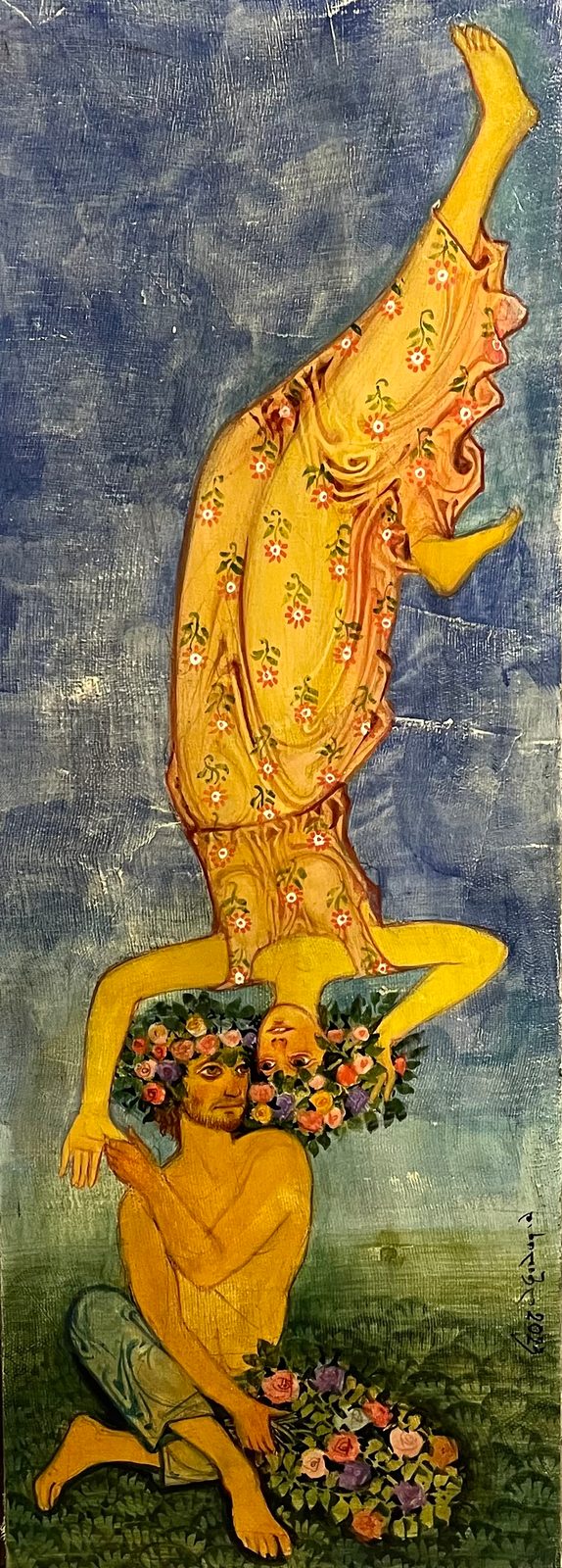 Painting 2023-310 — original painting for sale by Georgian artist David Khidasheli