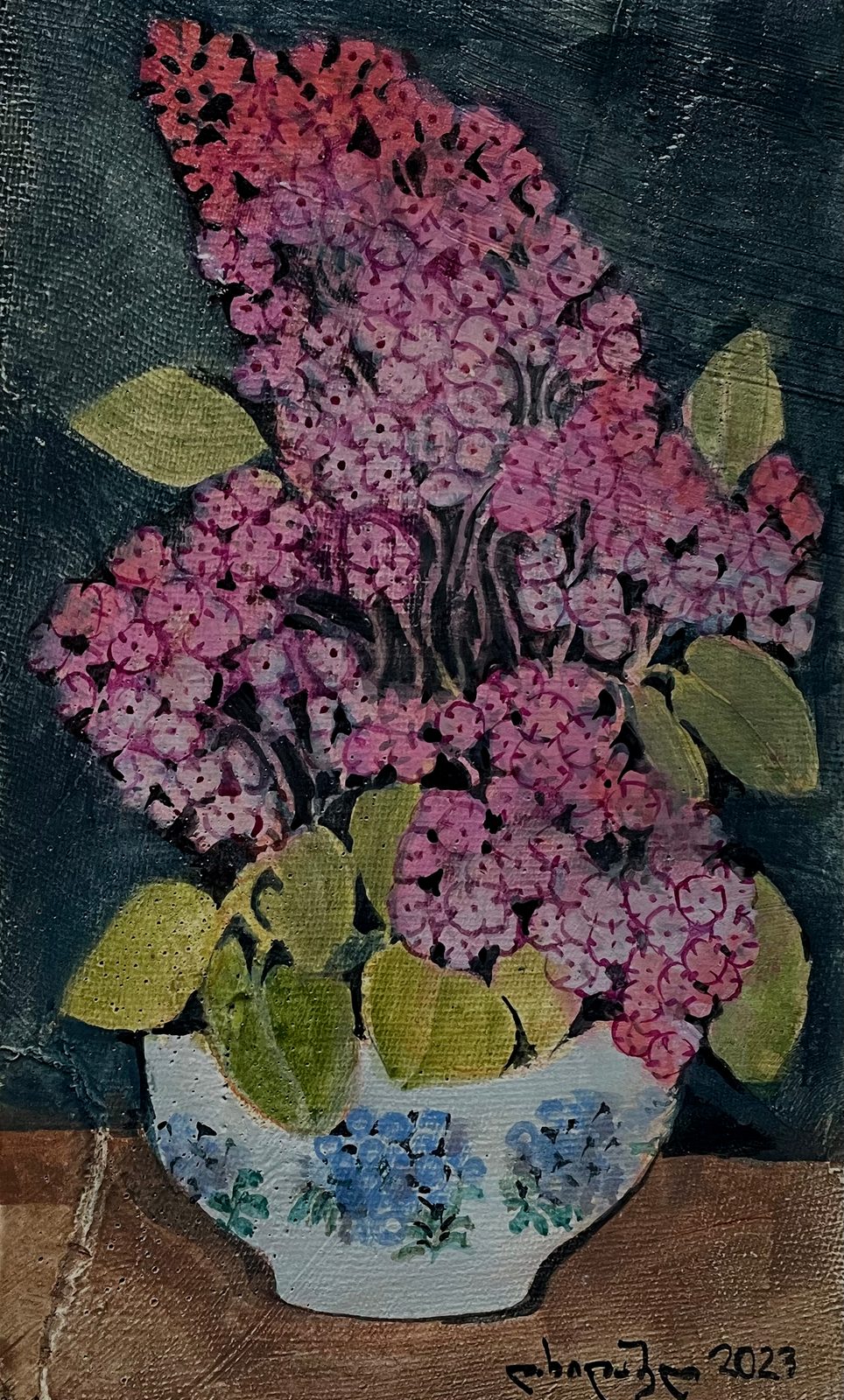 Painting 2023-312 — original painting for sale by Georgian artist David Khidasheli