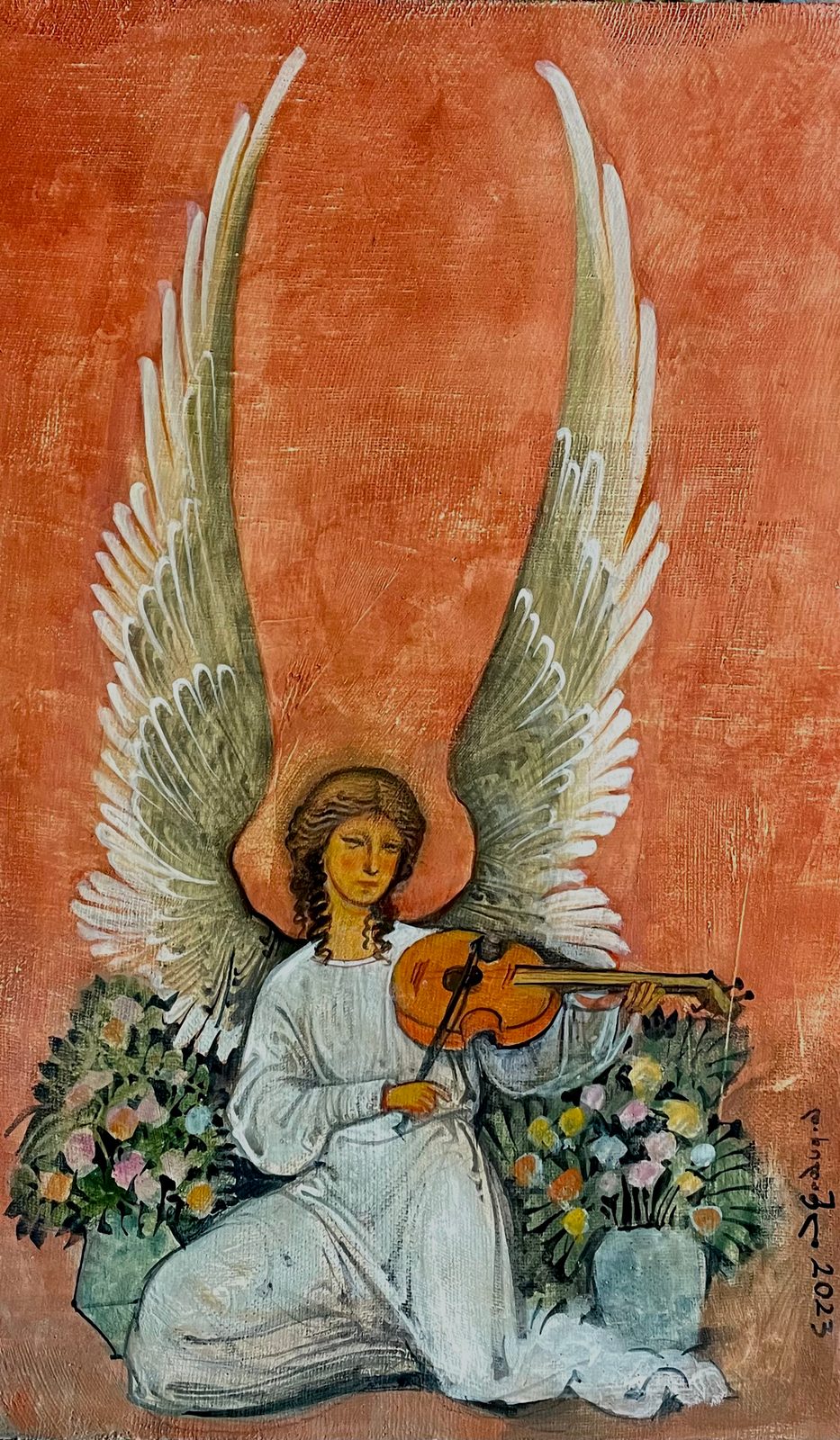 Painting 2023-314 — original painting for sale by Georgian artist David Khidasheli