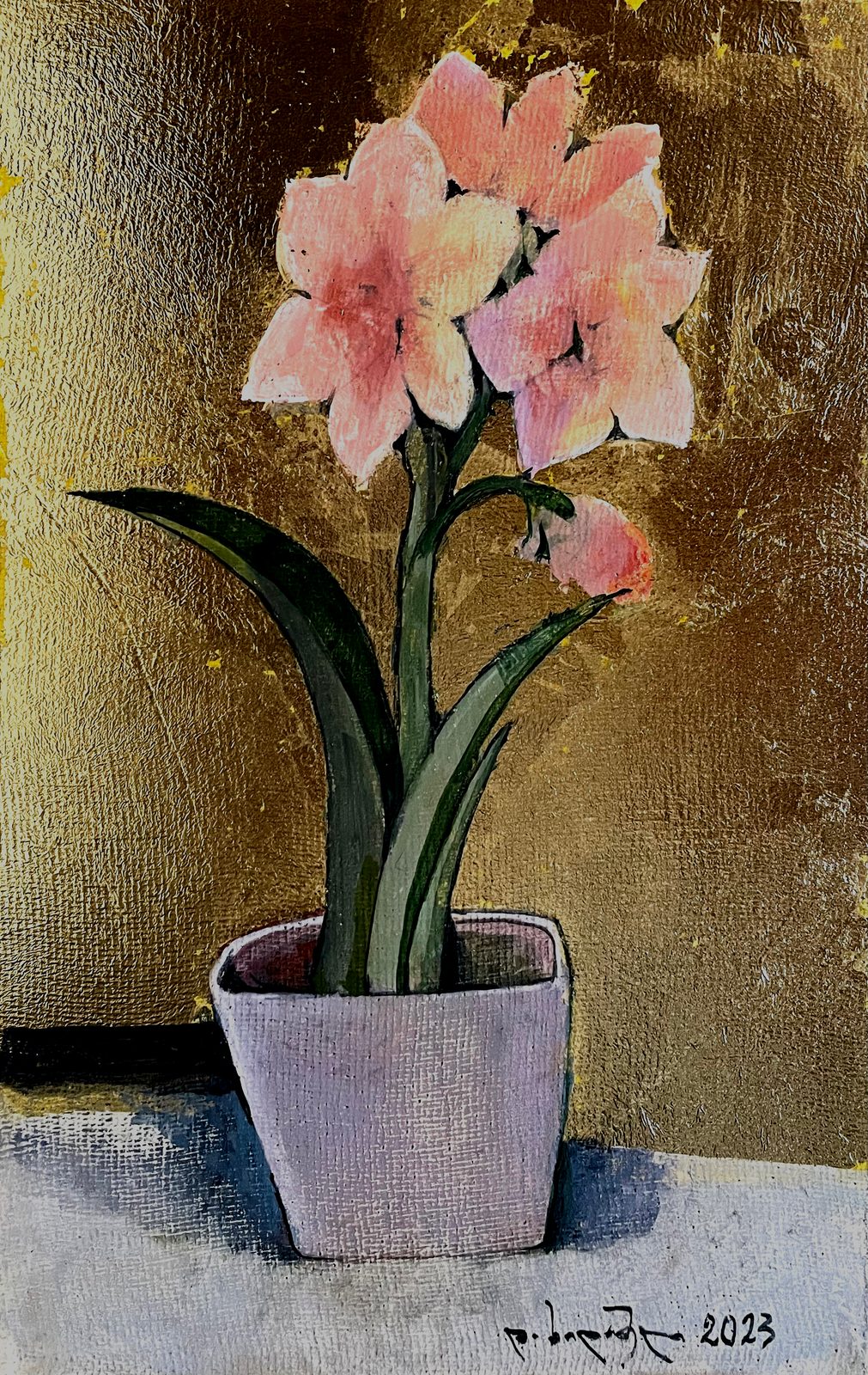 Painting 2023-317 — original painting for sale by Georgian artist David Khidasheli