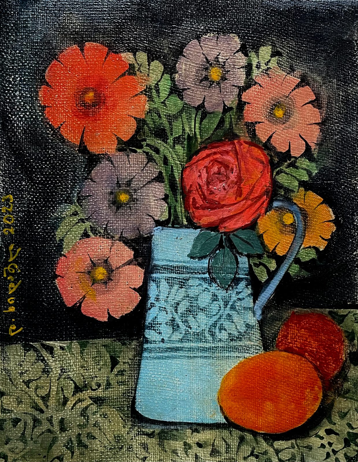 Painting 2023-325 — original painting for sale by Georgian artist David Khidasheli