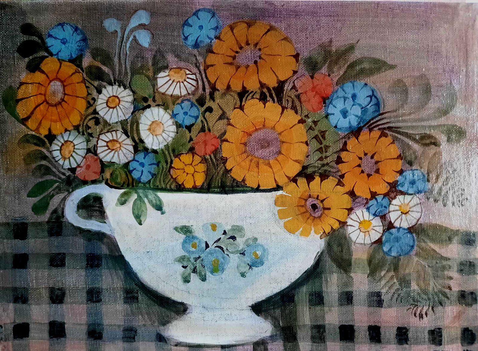 Painting 2024-353 — original painting for sale by Georgian artist David Khidasheli