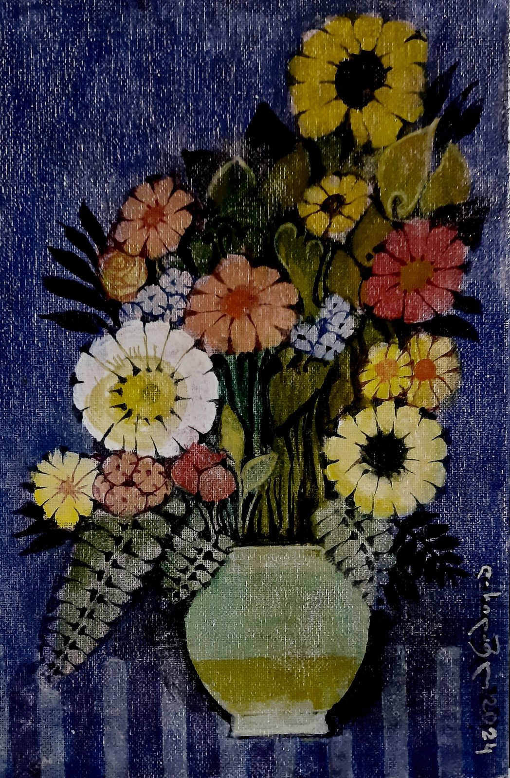 Painting 2024-357 — original painting for sale by Georgian artist David Khidasheli