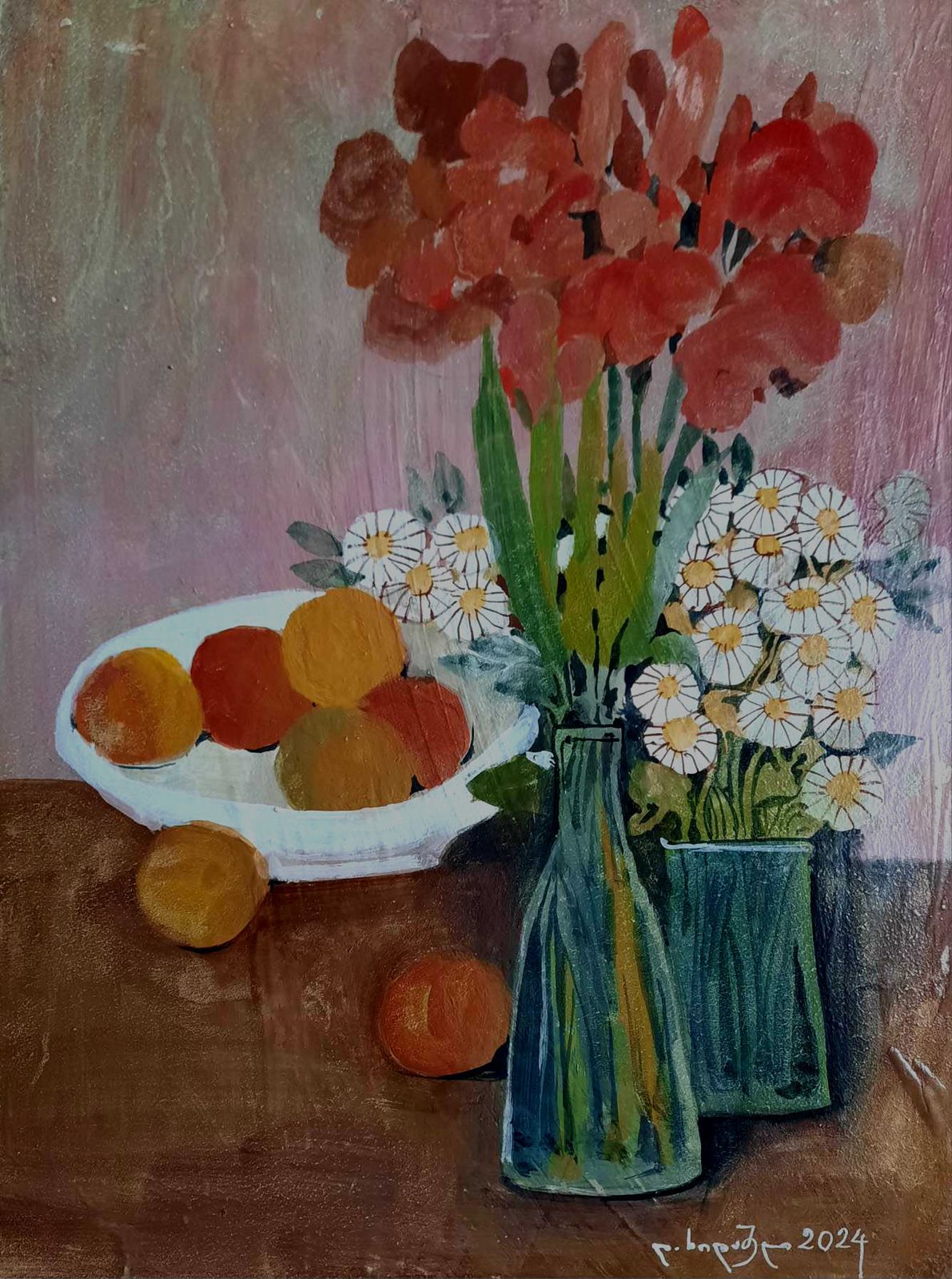 Painting 2024-361 — original painting for sale by Georgian artist David Khidasheli