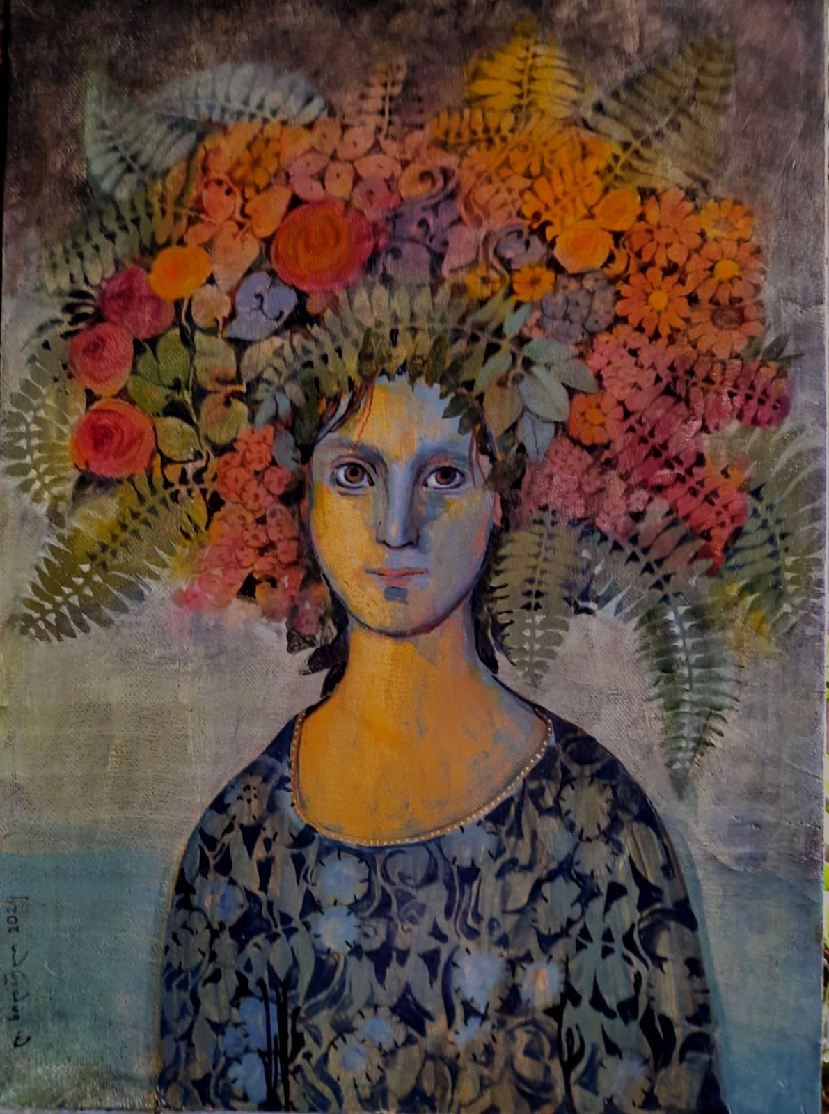 Painting 2024-364 — original painting for sale by Georgian artist David Khidasheli