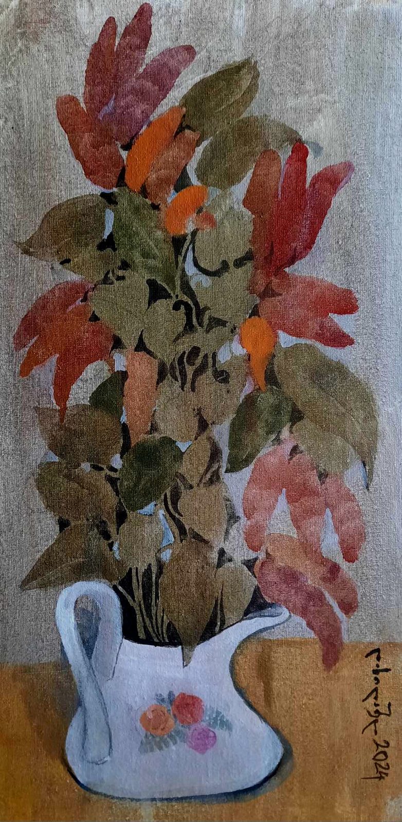 Painting 2024-368 — original painting for sale by Georgian artist David Khidasheli